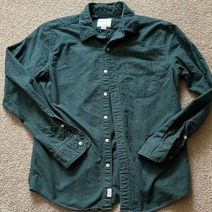 American Eagle Outfitters Forest Green Casual Shirt
